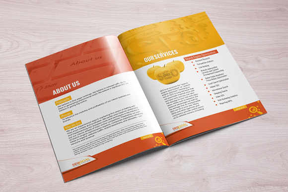 Brochure for SEO Agency in Brochure Templates - product preview 2