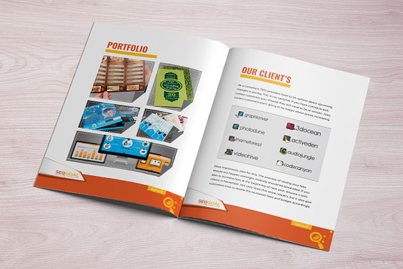 Brochure for SEO Agency in Brochure Templates - product preview 8
