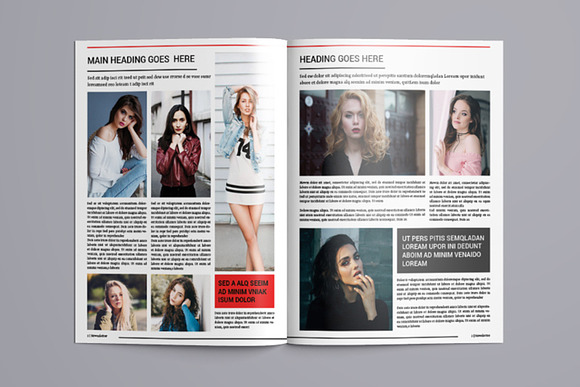 Fashion Newsletter Template V772 in Magazine Templates - product preview 3