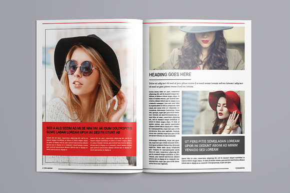 Fashion Newsletter Template V772 in Magazine Templates - product preview 5