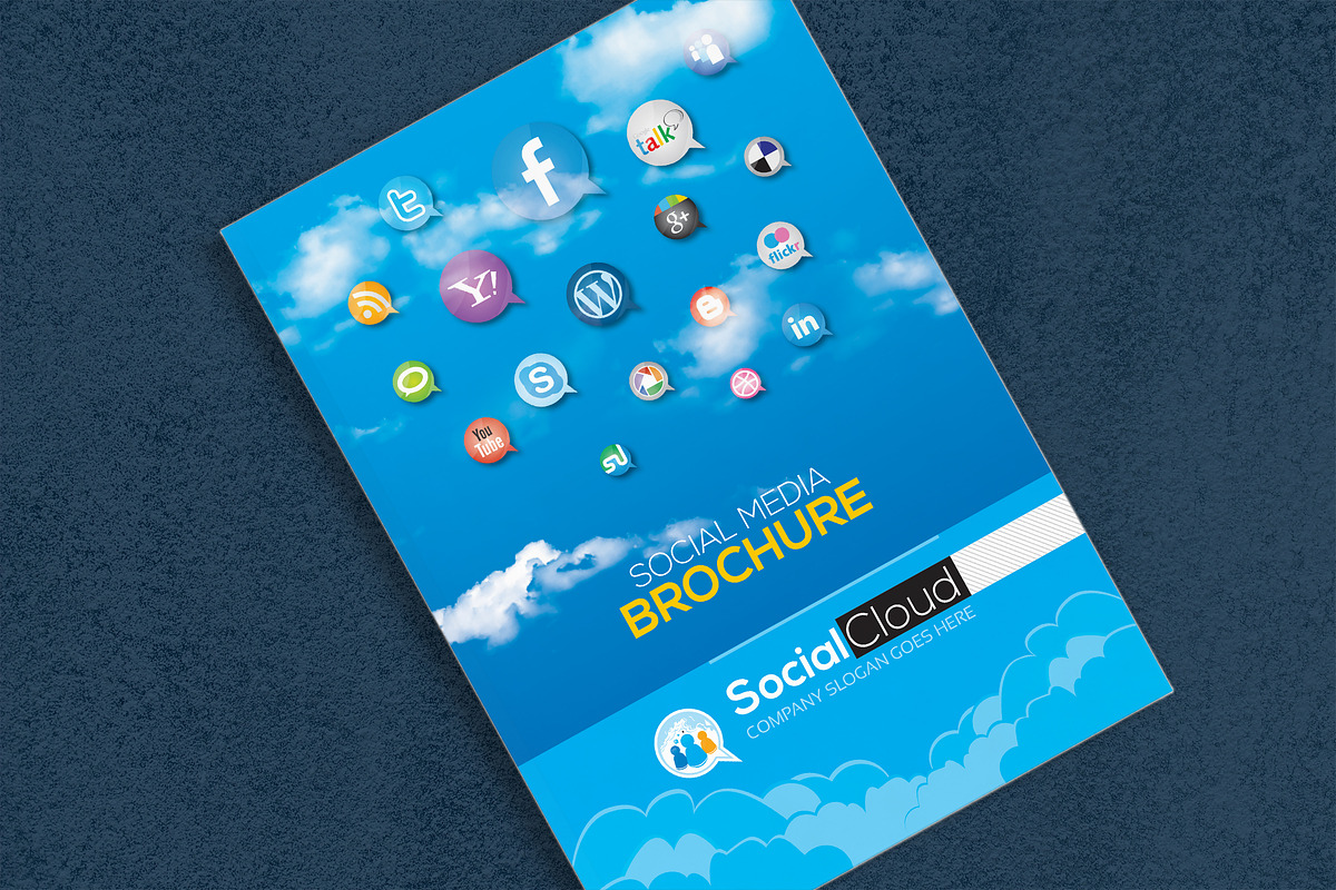 Brochure for Social Media Business in Brochure Templates - product preview 8