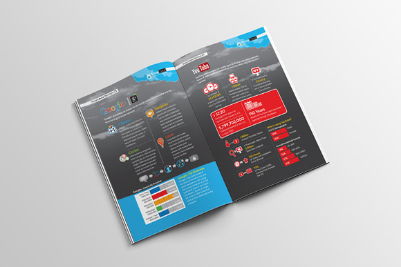 Brochure for Social Media Business in Brochure Templates - product preview 3