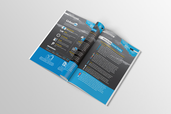 Brochure for Social Media Business in Brochure Templates - product preview 4