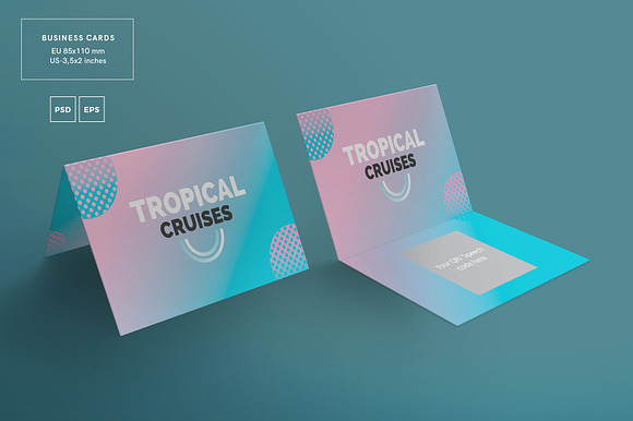Branding Pack | Tropical Cruises in Branding Mockups - product preview 2