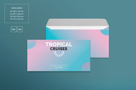 Branding Pack | Tropical Cruises in Branding Mockups - product preview 4
