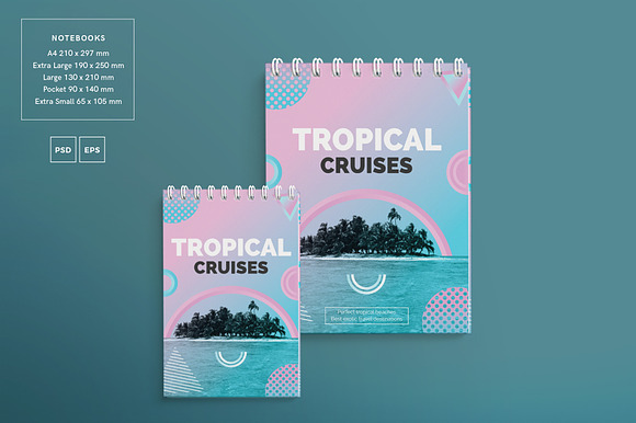 Branding Pack | Tropical Cruises in Branding Mockups - product preview 8