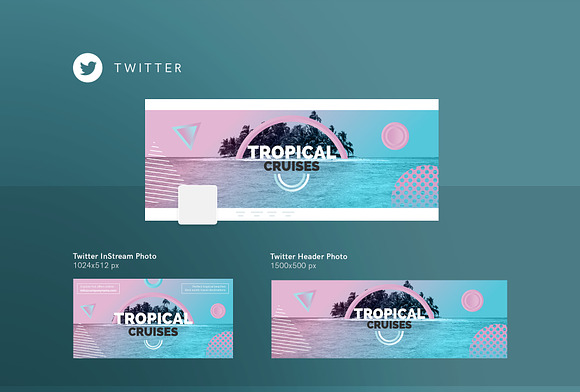 Branding Pack | Tropical Cruises in Branding Mockups - product preview 9