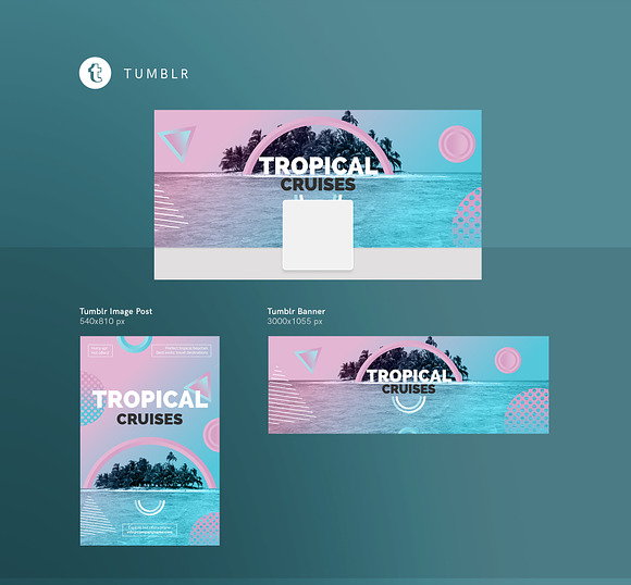Branding Pack | Tropical Cruises in Branding Mockups - product preview 15
