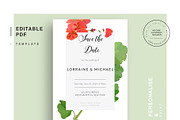 Wedding editable PDF template