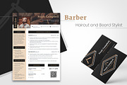 Barber CV + Business Card