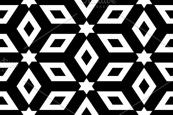 20 Monochrome Geometric Backgrounds in Textures - product preview 2