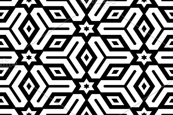 20 Monochrome Geometric Backgrounds in Textures - product preview 7