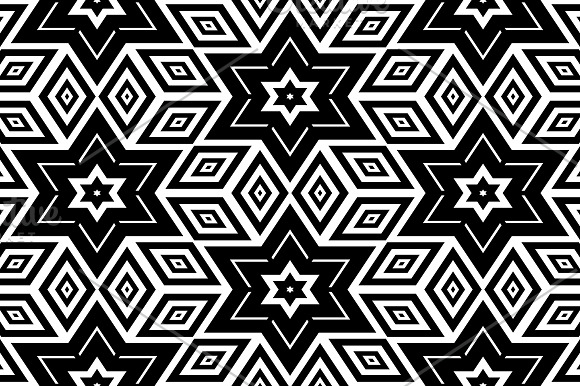 20 Monochrome Geometric Backgrounds in Textures - product preview 9