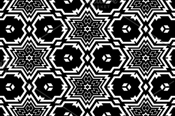 20 Monochrome Geometric Backgrounds in Textures - product preview 11