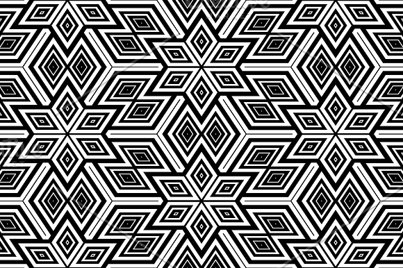 20 Monochrome Geometric Backgrounds in Textures - product preview 13