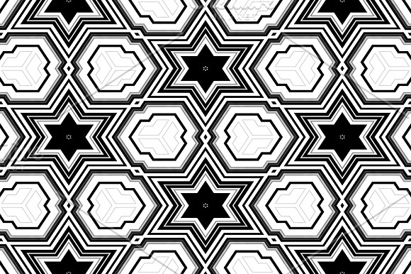20 Monochrome Geometric Backgrounds in Textures - product preview 14