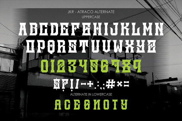 ATRACO in Display Fonts - product preview 2