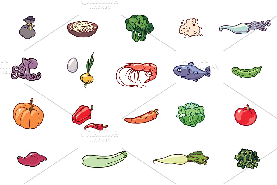 Food Icons in Objects - product preview 8