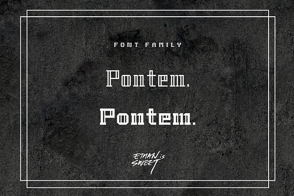 Pontem family-Bold*50% off in Display Fonts - product preview 6