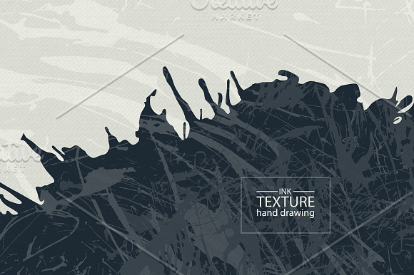 Ink grunge backgrounds in Textures - product preview 3