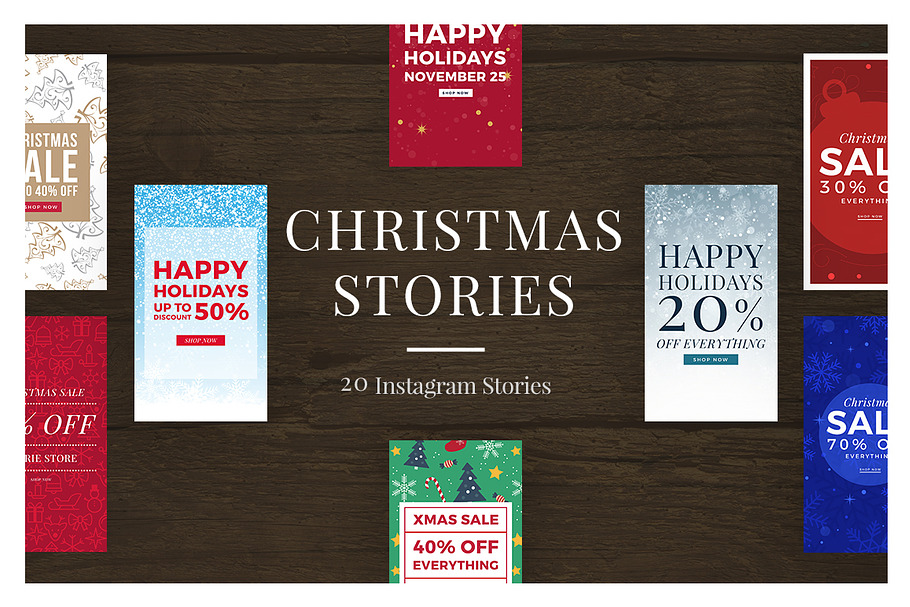 Christmas Instagram Stories V2 in Instagram Templates - product preview 8