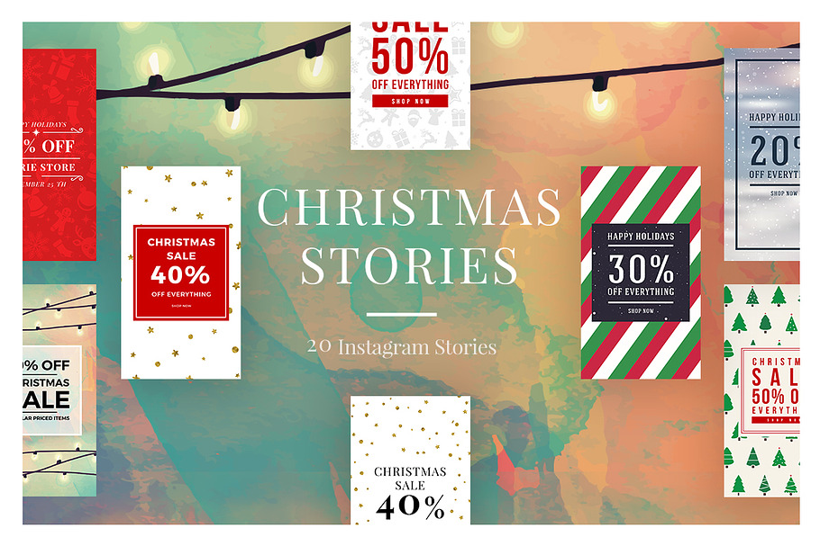 Christmas Instagram Stories V3 in Instagram Templates - product preview 8