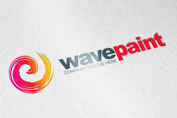 Paint Brush Color Logo Template in Logo Templates - product preview 2
