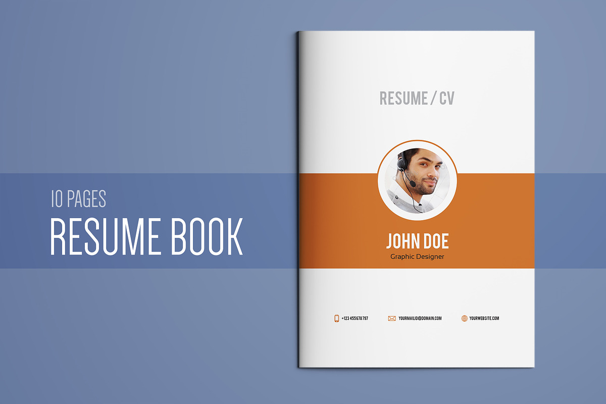 Resume Booklet Template Vol. 01 in Resume Templates - product preview 8