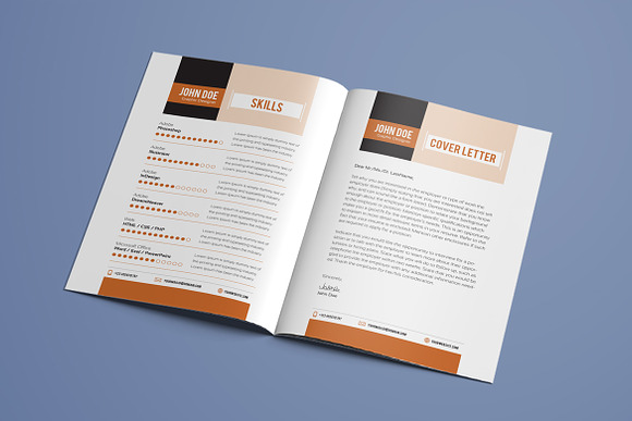 Resume Booklet Template Vol. 01 in Resume Templates - product preview 3
