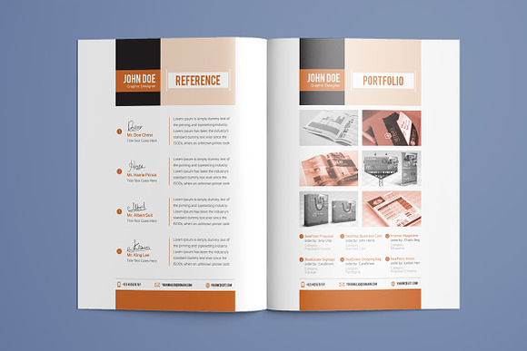 Resume Booklet Template Vol. 01 in Resume Templates - product preview 4