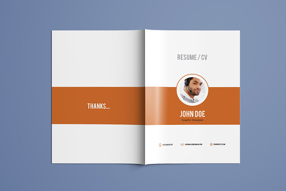 Resume Booklet Template Vol. 01 in Resume Templates - product preview 5