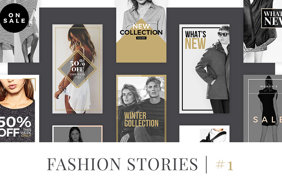 Fashion Instagram Stories V1 in Instagram Templates - product preview 8