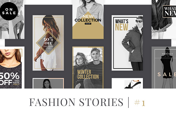 Fashion Instagram Stories V1 in Instagram Templates - product preview 7