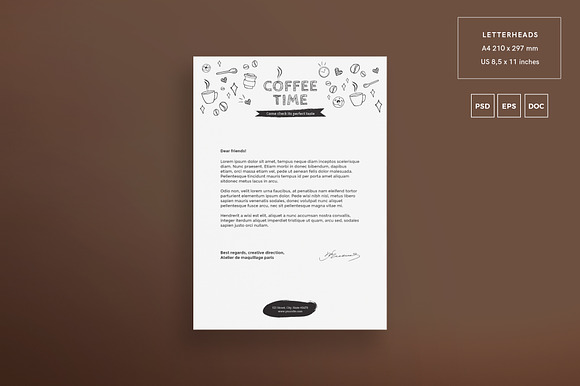 Branding Pack | Coffee Time in Branding Mockups - product preview 3