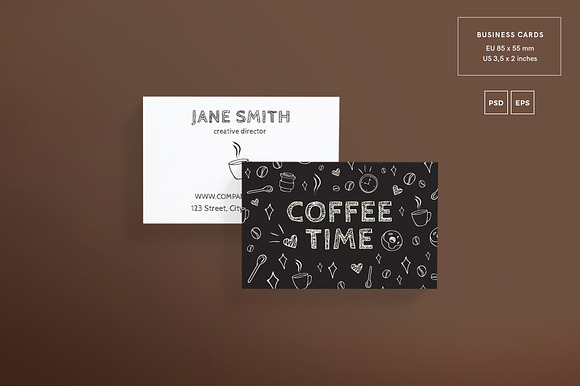 Branding Pack | Coffee Time in Branding Mockups - product preview 6