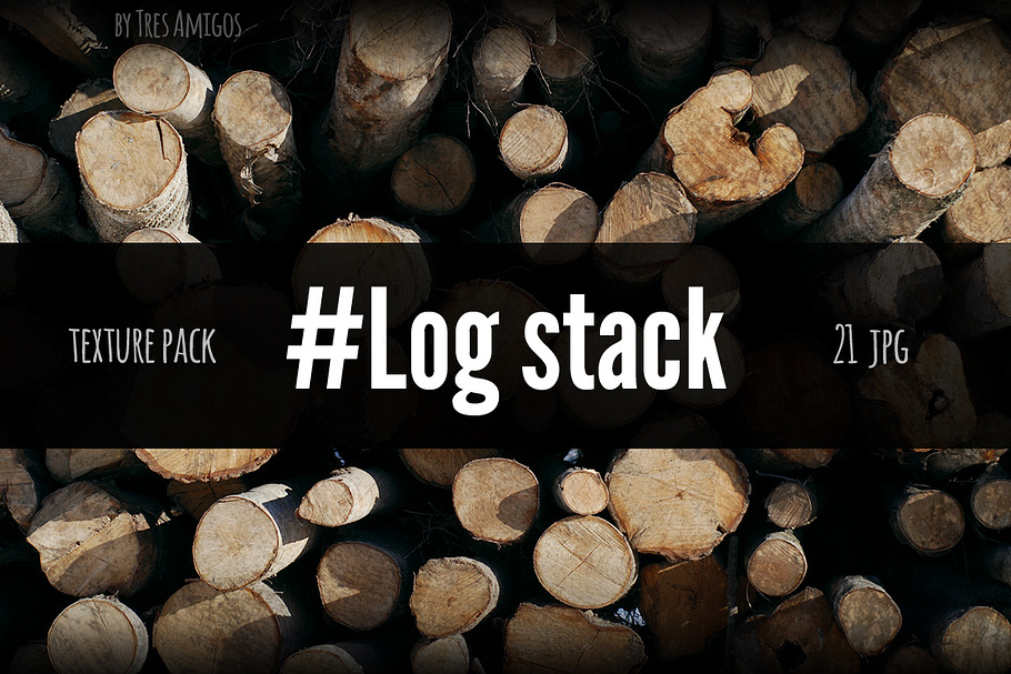 Log stack texture pack