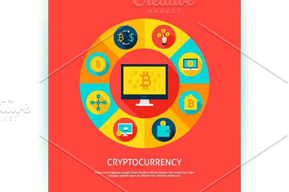 Bitcoin Vector Concepts in Illustrations - product preview 4