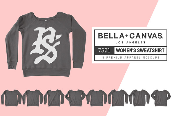 Bella Canvas 7501 Women's Sweatshirt