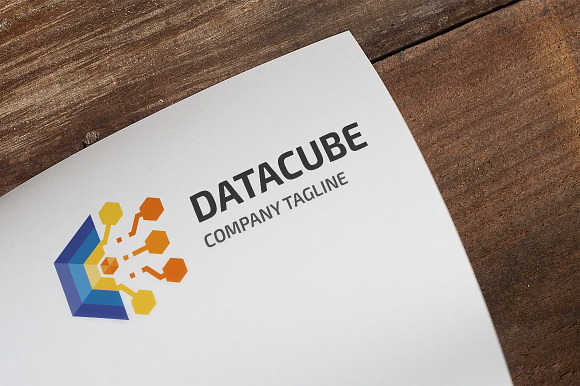 Data Cube Logo in Logo Templates - product preview 1