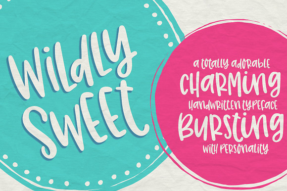Wildly Sweet Handwritten Font in Display Fonts - product preview 1