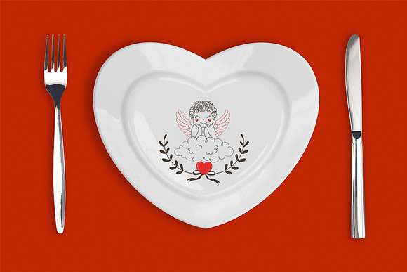 Valentine's Day clip art kit in Illustrations - product preview 2