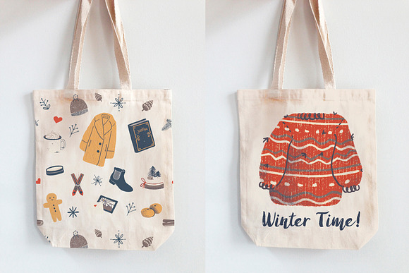 Winter & Holiday Xmas Collection in Illustrations - product preview 4