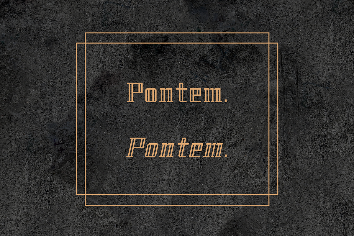 Pontem family-Light*50% off in Display Fonts - product preview 8