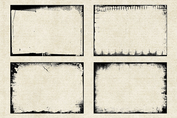 20 Distressed Borders in Textures - product preview 4