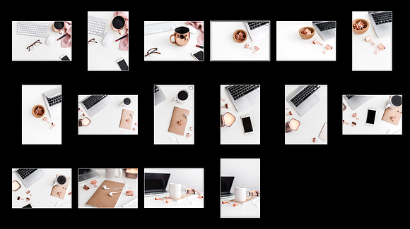 Copper Office Stock Photo Bundle  in Product Mockups - product preview 2