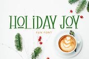 Holiday Joy Display Font