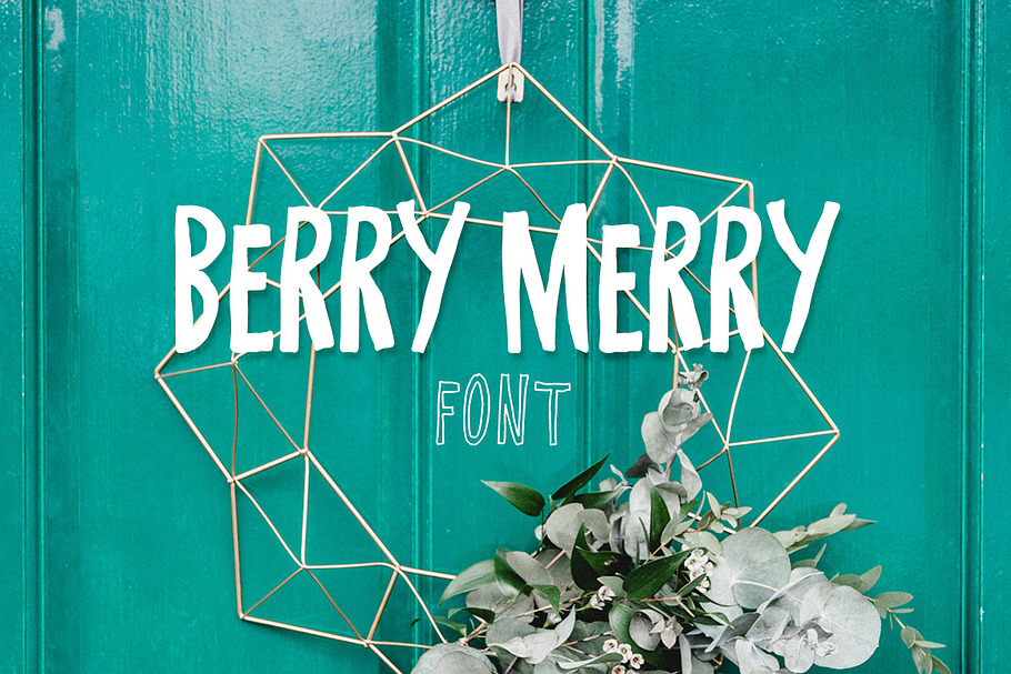 Berry Merry Font in Display Fonts - product preview 8