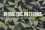 40 Geometric Vector Patterns