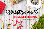 Christmas and New Year Lettering