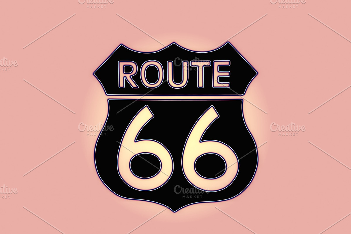 Route 66. in Illustrations - product preview 8